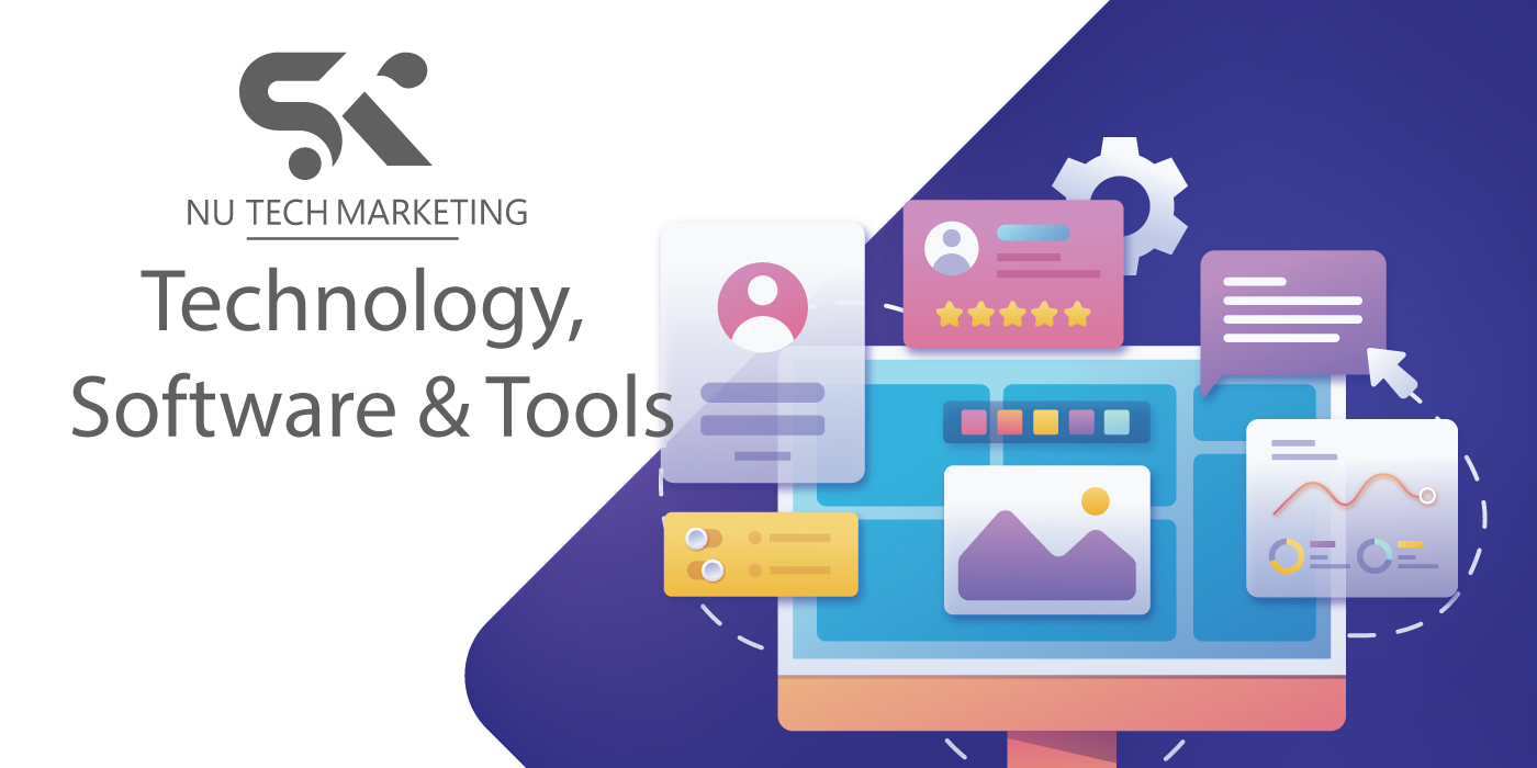 Technology, Software & Tools for marketing